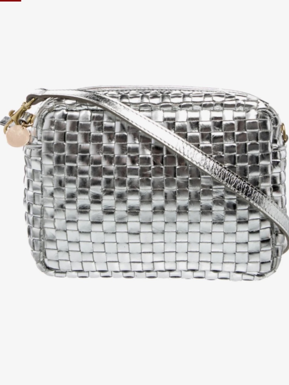 Clare V silver midi sac